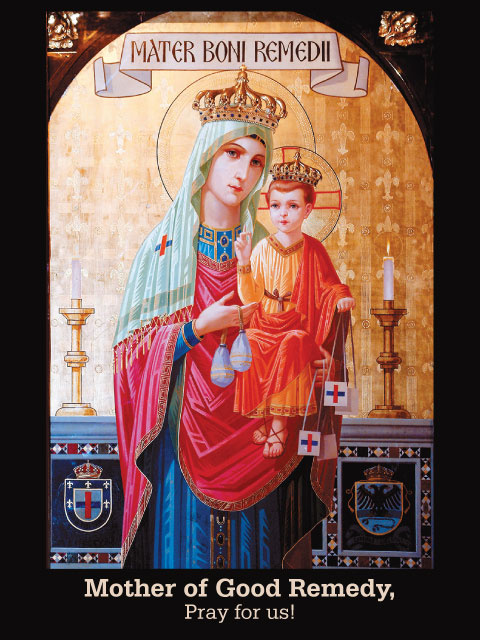 Mother of Good Remedy Prayer Card